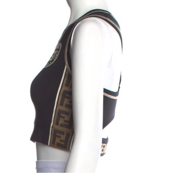 Fendi Crop Top NWOT - Picture 3 of 4